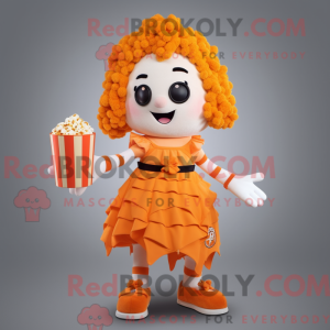 Orange Pop Corn mascot...