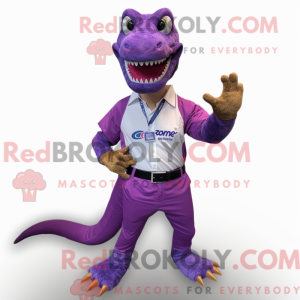 Purple Coelophysis mascot...