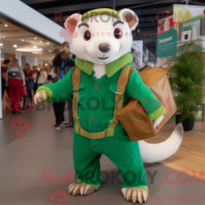 Maskottchenkostüm Grünes...