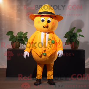 Orange Citron maskot...