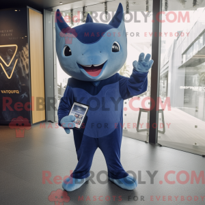 Navy Stingray Maskottchen...