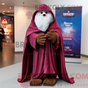 Maroon Wizard mascot...