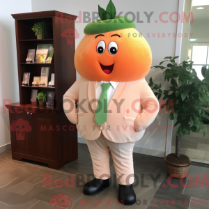 Maskottchenkostüm Peach...