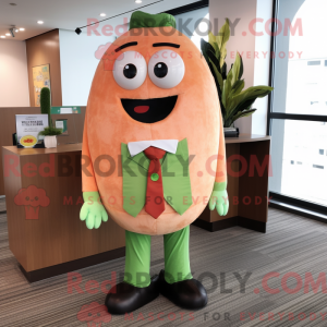 Maskottchenkostüm Peach...