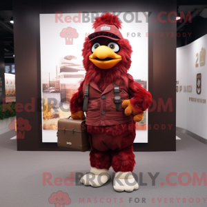 Figura de máscara de frango...
