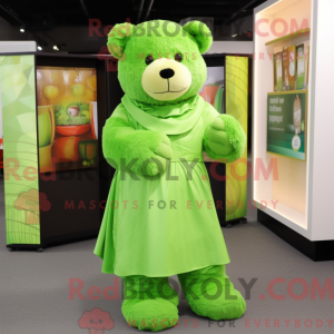 Lime Green Teddy Bear...