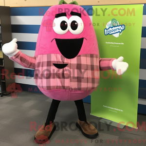 Pink Zucchini mascot...