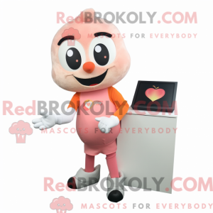 Costume de mascotte Peach...