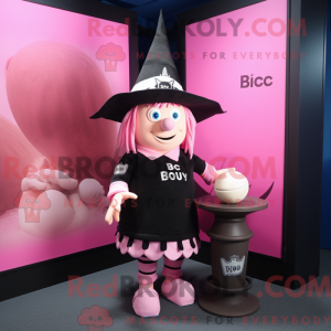 Maskottchenkostüm mit rosa...
