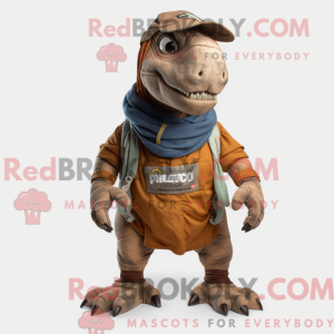 Rust Iguanodon maskot...