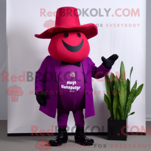 Magenta Pepper mascot...