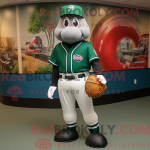 Forest Green Baseball...