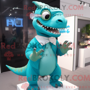 Cyan Iguanodon...