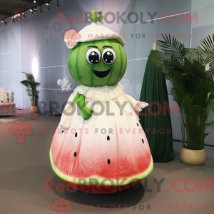 Vandmelon maskot kostume...