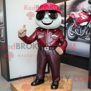 Maroon Cherry mascot...