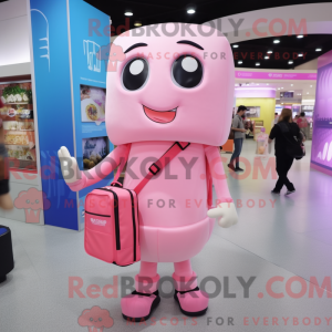 Pink Ice Cream mascot...