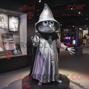 Silver Witch mascot costume...