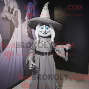 Silver Witch mascot costume...