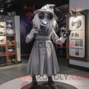 Silver Witch mascot costume...
