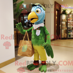 Olive Macaw mascotte...