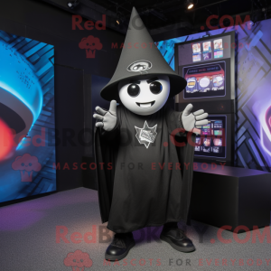 Black Ray mascot costume...