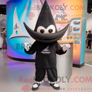 Maskottchenkostüm Black Ray...