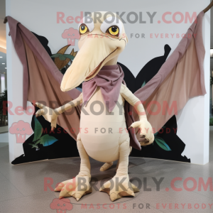 Beige Pterodactyl maskot...