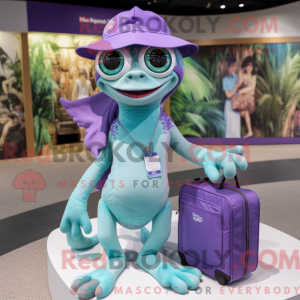 Lavendel Geckos máscara de...