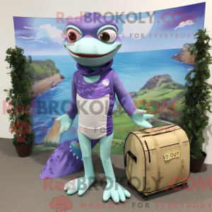 Lavender Geckos Maskottchen...