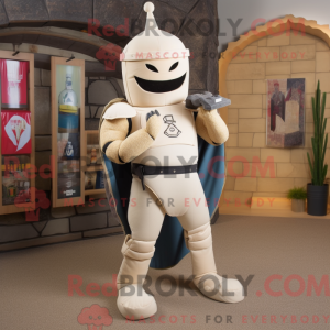 Beige Medieval Knight...