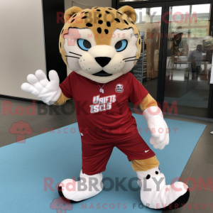 Jaguar maskot kostume...