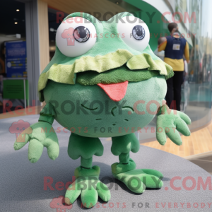 Green Crab mascot costume...