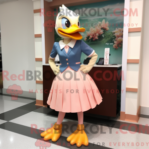 Peach Goose Maskottchen...