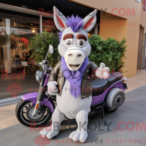 Lavender Donkey mascot...