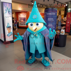Teal Wizard mascotte...