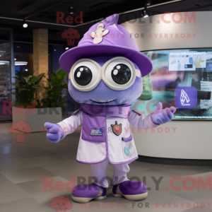 Lavender Gyro mascot...