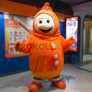 Orangefarbener...