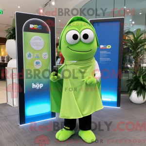 Lime Green Pho mascot...