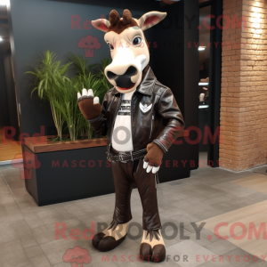 Disfraz de mascota Okapi...