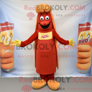 Currywurst mascot costume...