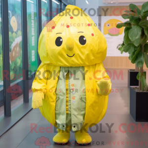 Lemon Yellow Melon mascot...