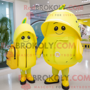 Lemon Yellow Melon mascot...