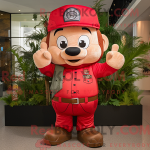 Red Chief maskot kostume...