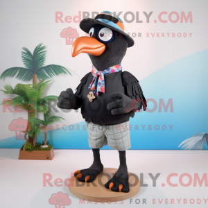 Maskottchenkostüm Schwarze...