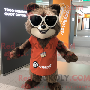 Brauner Waschbär...