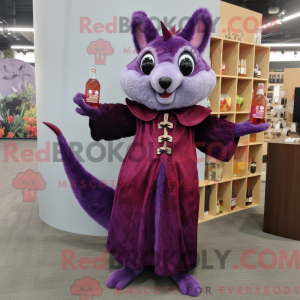 Purple Flying Squirrel...