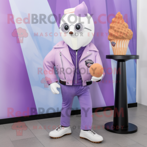 Lavender Ice Cream Cone...
