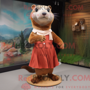 Rust Otter Maskottchen...
