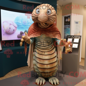 Trilobite mascot costume...