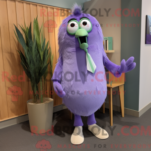 Lavender Kiwi Maskottchen...